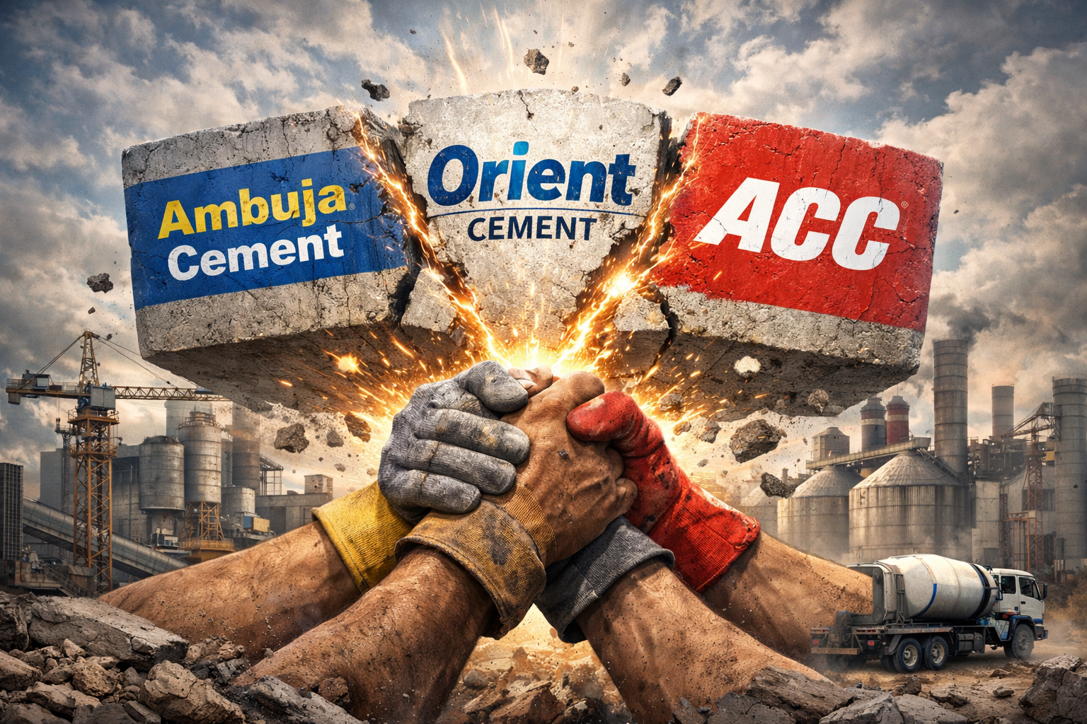 Ambuja Cements Merger with ACC and Orient Cement