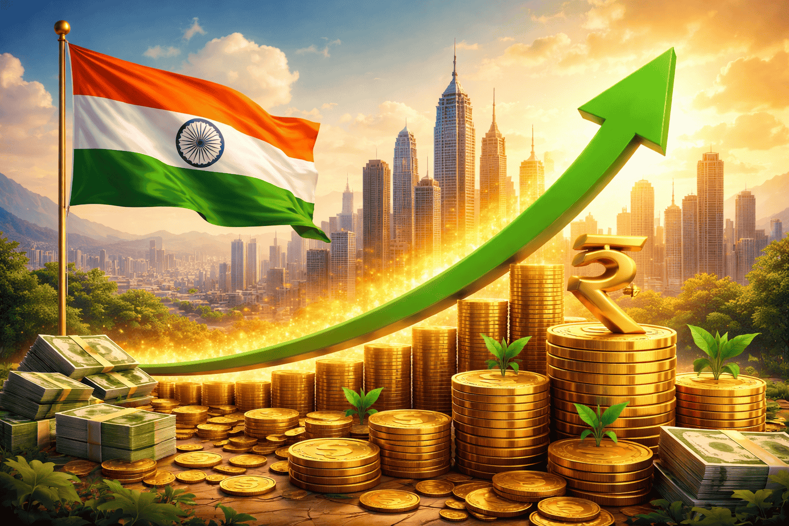India’s GDP Growth Forecast for 2025–26