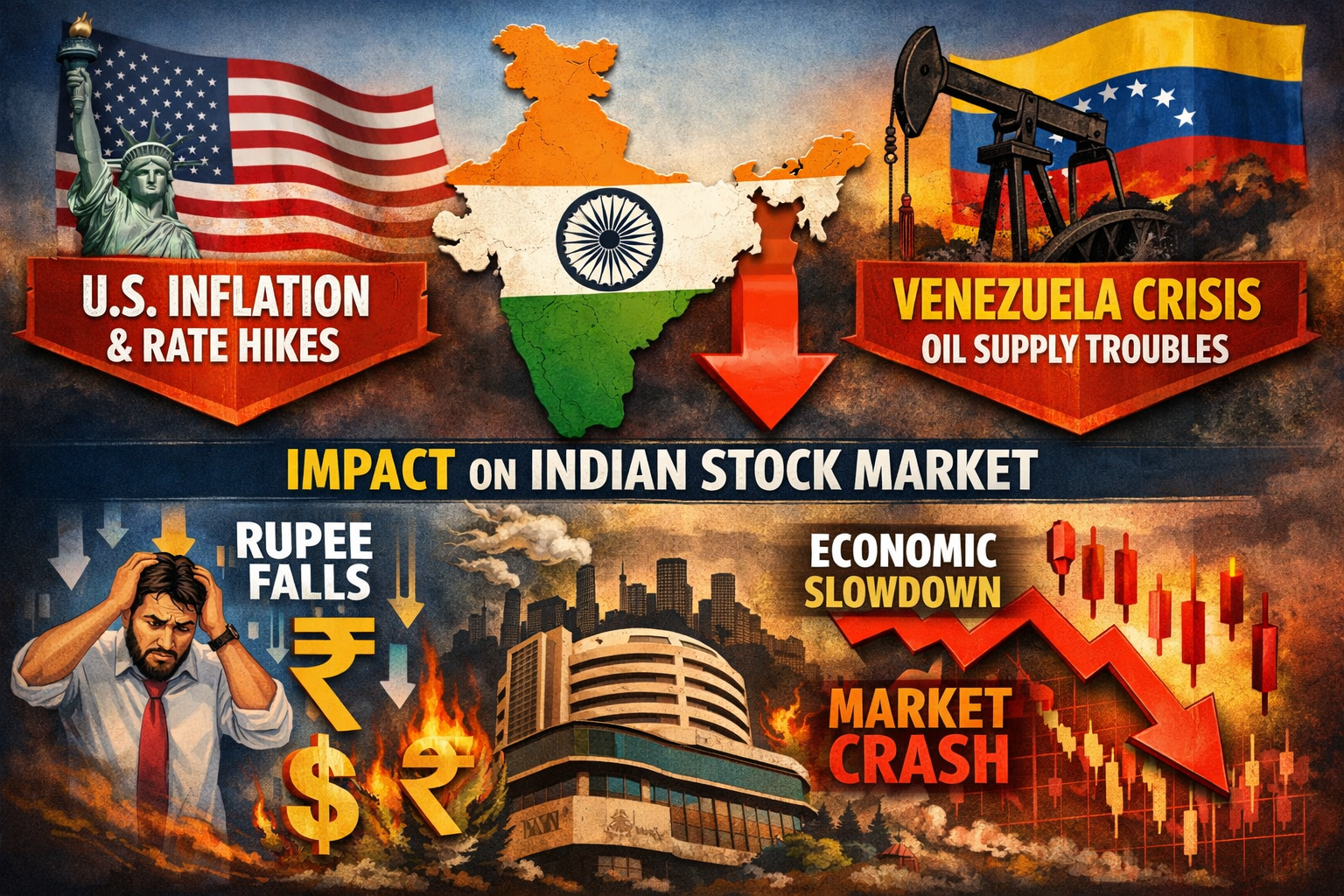 How the US pressure on Venezuela Impacts India’s Stock Ma...